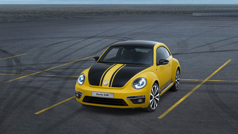 Illustration for article titled 2014 Volkswagen Beetle GSR And R-Line: Angry Bugs With Angry Names And Happy Faces